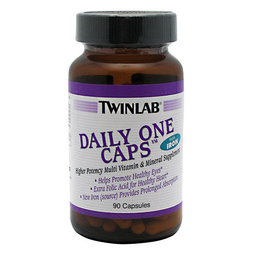 TwinLab Daily One Caps With Iron