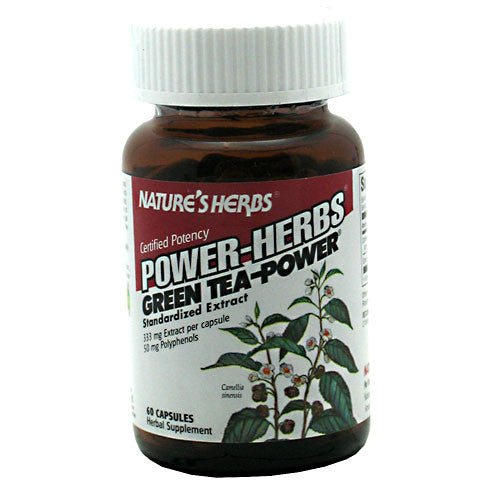 Natures Herbs Power-Herbs Green Tea-Power