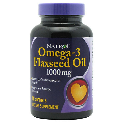 Natrol Omega-3 Flaxseed Oil