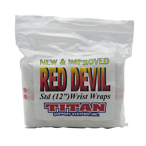 Titan Support Systems Red Devil Standard Wrist Wraps