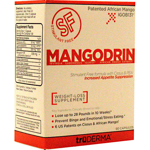 Truderma Mangodrin Stimulant Free
