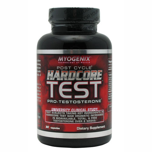Myogenix Hardcore Test