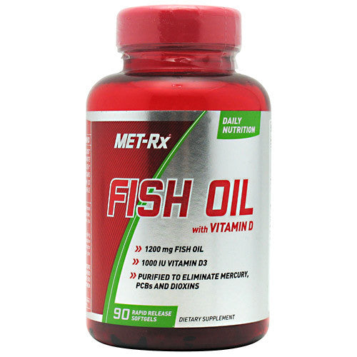 MET-Rx Fish Oil & Vitamin D