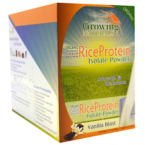 Growing Naturals Organic Whole Grain Brown Rice Protein