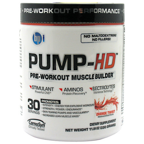 BPI Pump-HD Yohimbe Free