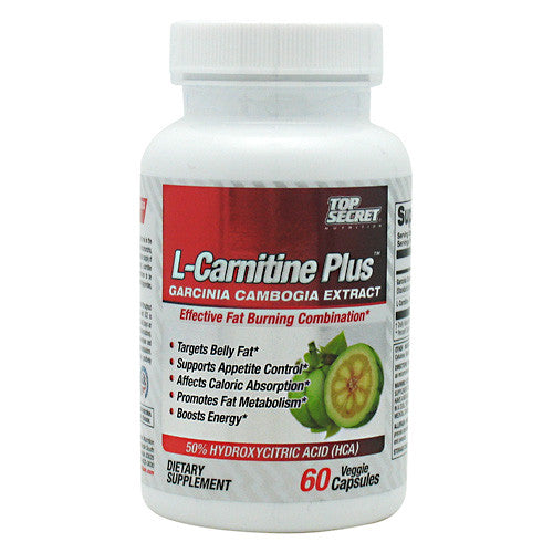 Top Secret Nutrition L-Carnitine +Garcinia Cambogia Extract