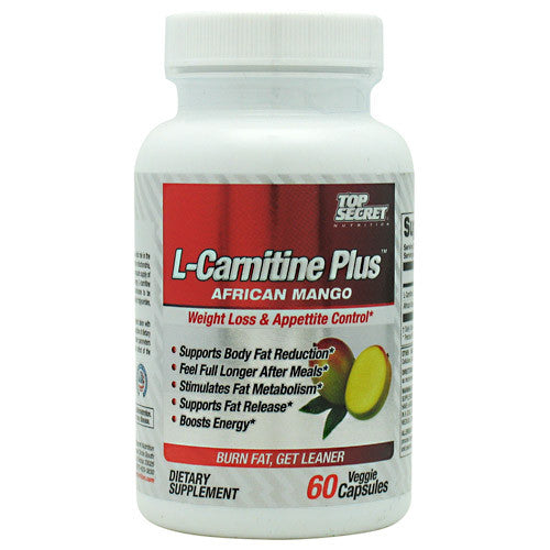 Top Secret Nutrition L-Carnitine Plus African Mango