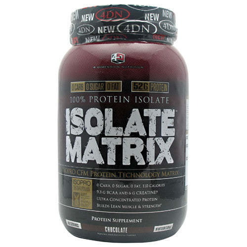 4 Dimension Nutrition Isolate Matrix
