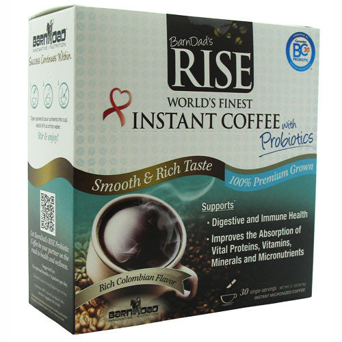 BarnDad Innovative Nutrition Rise Coffee with Probiotics